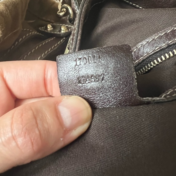 Authentic GG Canvas Horsebit Catena Hobo Bag Beige/Brown Leather 170014 - Picture 4 of 11